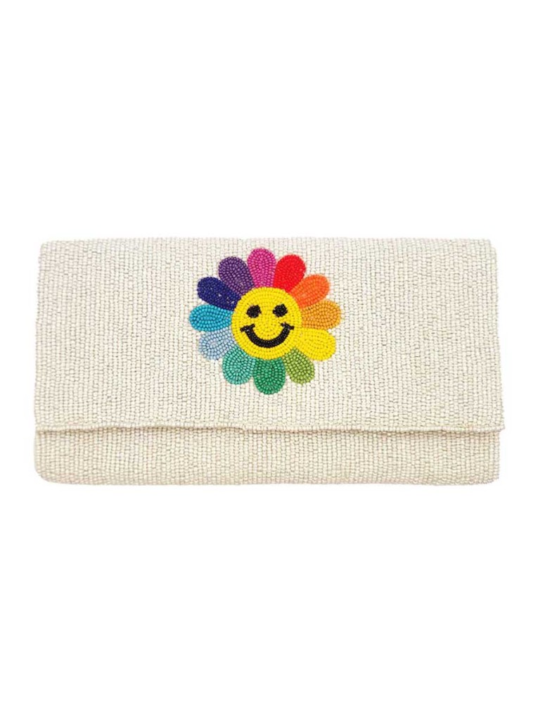 Charming Beaded Clutch