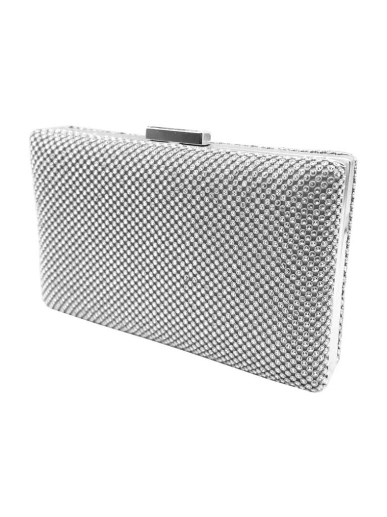 Elegant Golden Sequin Clutch