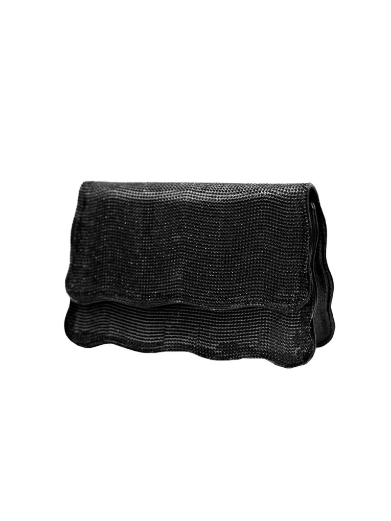 Elegant Silver Evening Clutch