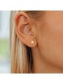 Golden Radiance Starburst Earrings