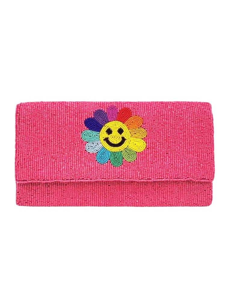 Charming Beaded Clutch