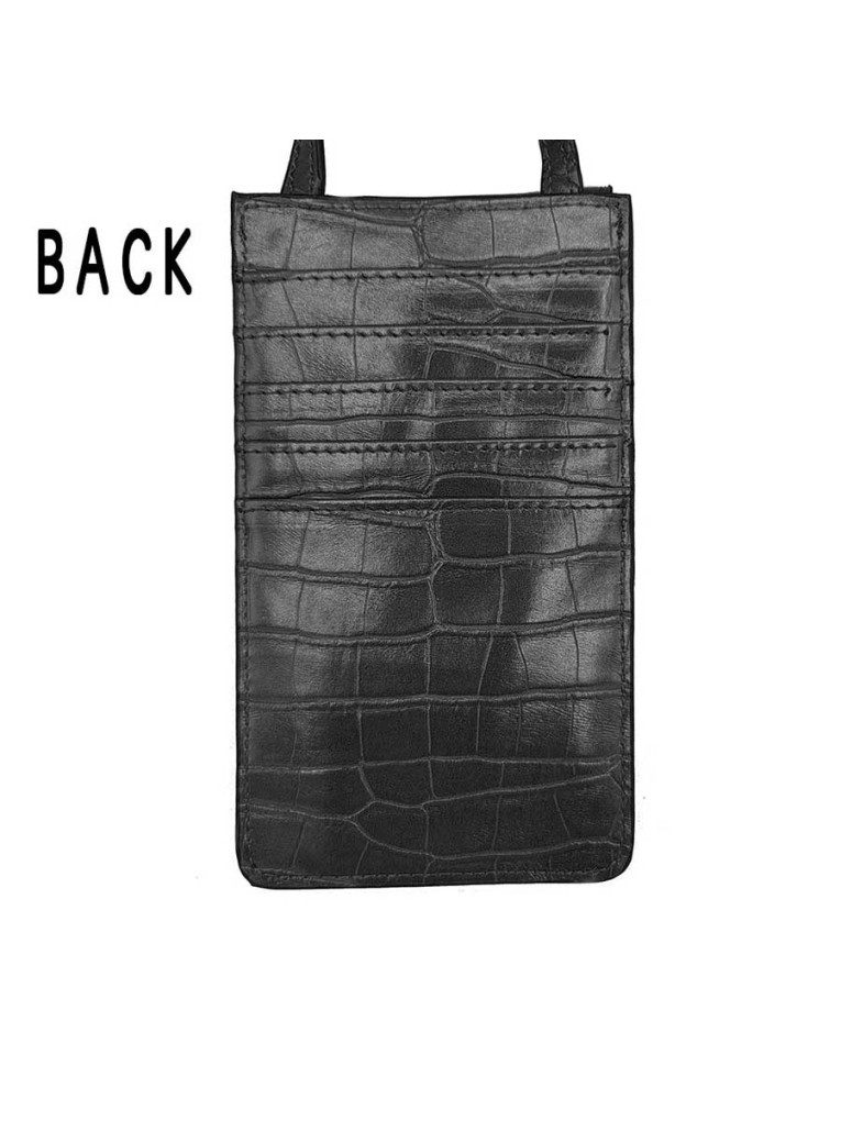 Elegant Faux Leather Crossbody Bag