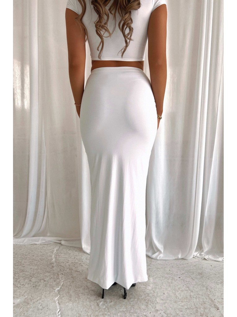Elegant White Two-Piece Set