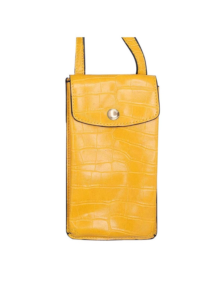 Elegant Faux Leather Crossbody Bag