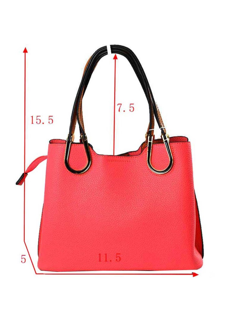 Elegant Faux Leather Tote Bag