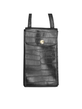 Elegant Faux Leather Crossbody Bag