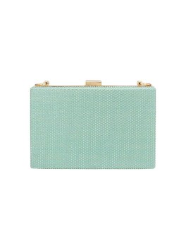 Elegant Mint Green Clutch Bag