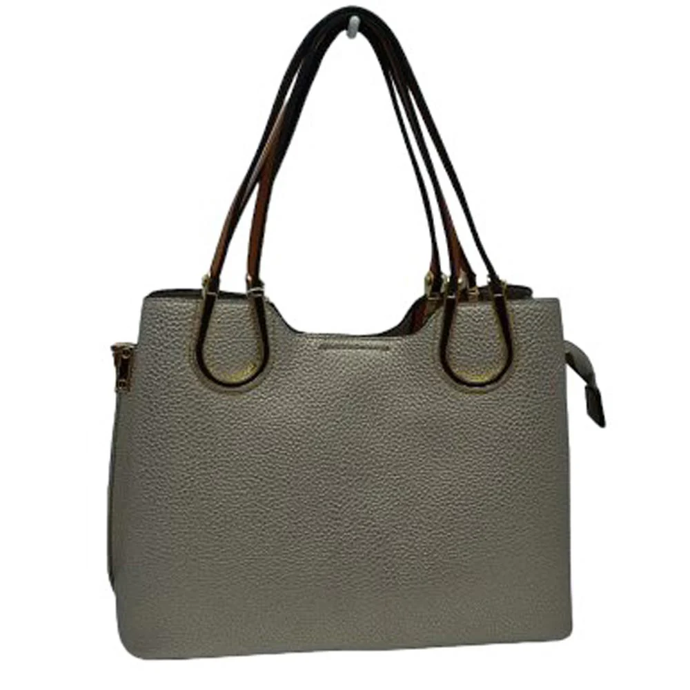 Elegant Faux Leather Tote Bag