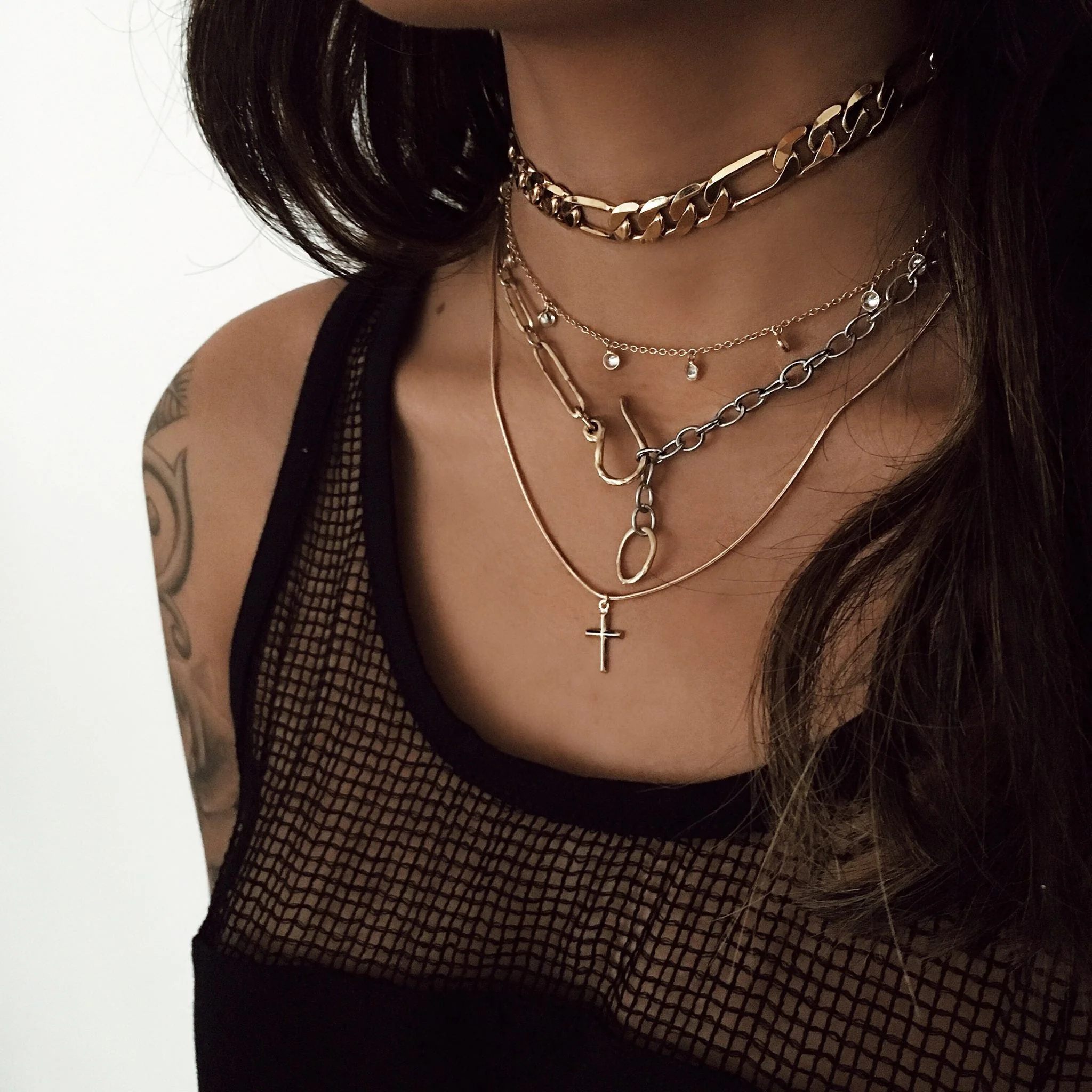 Elegant Curb Chain Necklace