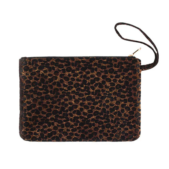 Stylish Leopard Print Clutch
